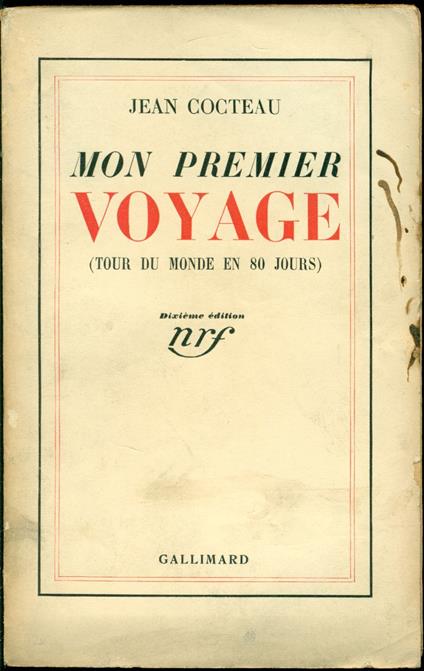 Mon premier voyage - copertina
