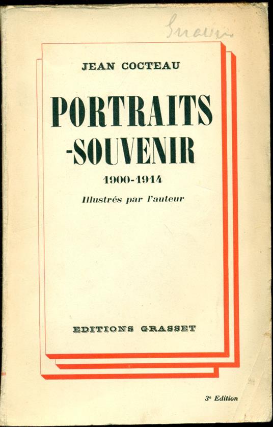 Portraits - souvenir 1900 - 1914 - copertina