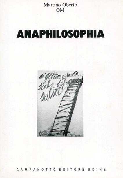 Anaphilosophia - Martino Oberto - copertina