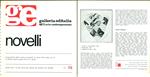 Novelli, invito Galleria Editalia 1979