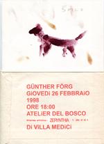 Gunther Forg. L'atelier del Bosco