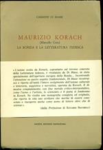 Maurizio Korach (Marcello Cora). La Ronda e la letteratura tedesca