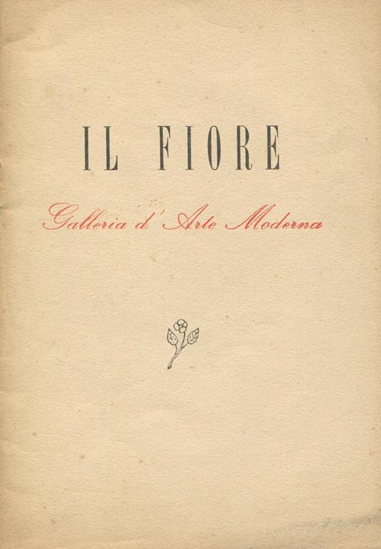 Renzo Vespignai. Galleria d'Arte Moderna Il Fiore 1957 - Renzo Vespignani - copertina