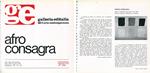 Afro. Consagra. Galleria Editalia 1978