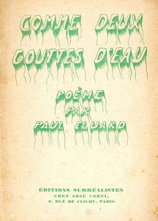 Comme Deux Gouttes D'Eau - copertina