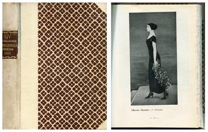 XIV Esposizione Internazionale d'Arte della città di Venezia 1924. Catalogo - copertina