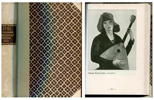 XVIII Esposizione Biennale Internazionale d'Arte 1932. Catalogo - copertina