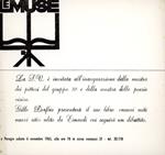 Invito. Mostra dei pittori del Gruppo 70