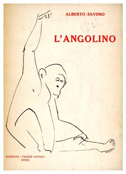 L' angolino - Alberto Savinio - copertina