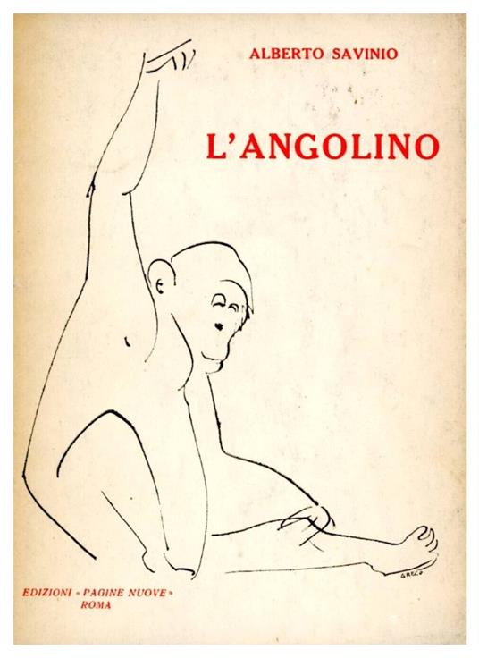 L' angolino - Alberto Savinio - copertina