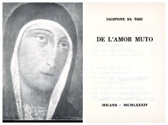 De l'amor muto - Jacopone da Todi - copertina