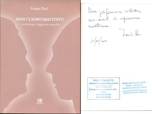 Non ci sono mai stato - copertina