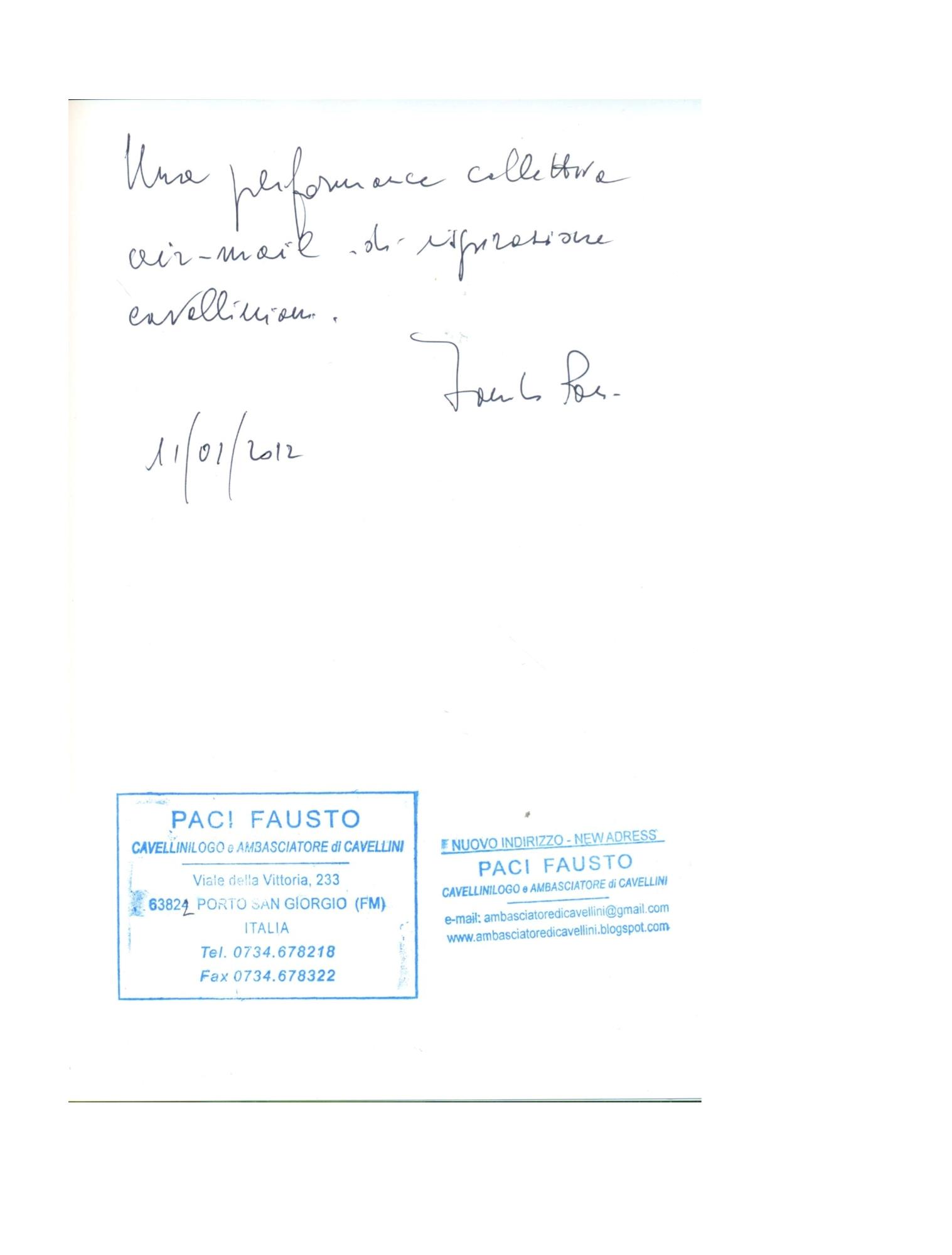 Non ci sono mai stato