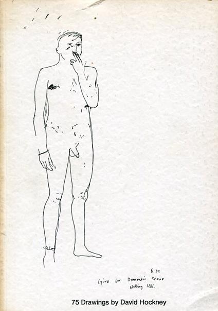 75 Drawings by David Hockney - David Hockney - copertina
