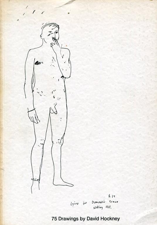 75 Drawings by David Hockney - David Hockney - copertina