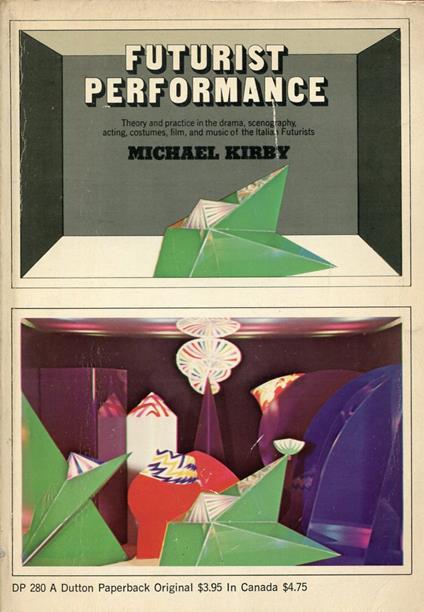 Futurist performance - Michael Kirby - copertina