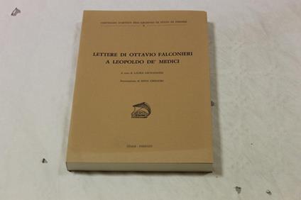 Lettere di Ottavio Falconieri a Leopoldo Dè Medici - copertina