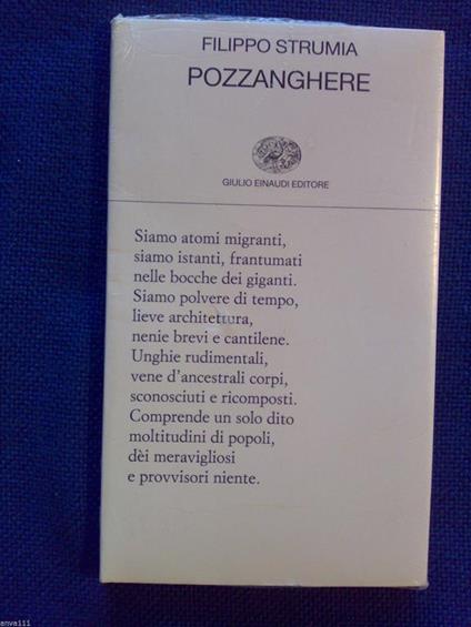 Filippo Strumia - POZZANGHERE 2011 - copertina