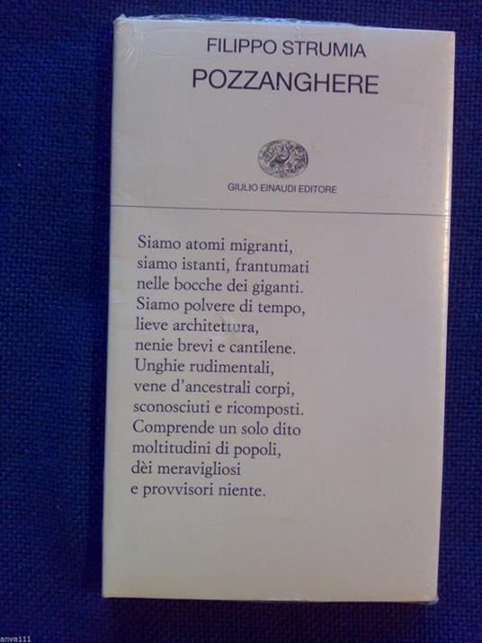 Filippo Strumia - POZZANGHERE 2011 - copertina