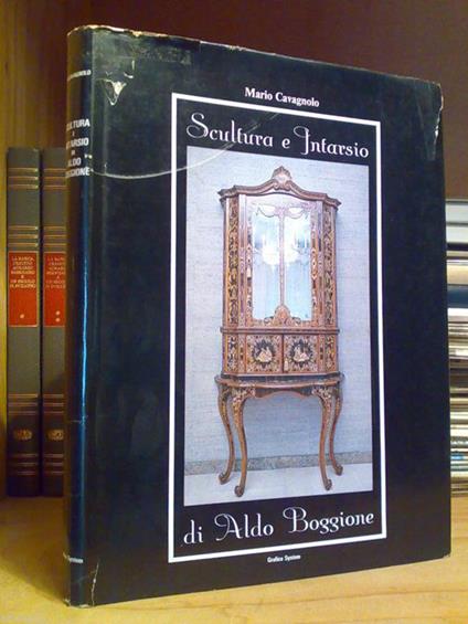 Mario Cavagnolo - SCULTURA E INTARSIO DI ALDO BOGGIONE 1977 - copertina