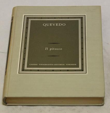 Il Il pitocco - Francisco G. de Quevedo y Villegas - copertina