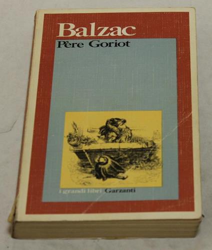 Père Goriot - Honoré de Balzac - copertina