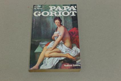 Papà Goriot - Honoré de Balzac - copertina