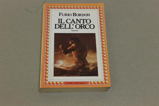 Il Il canto dell'orco - Furio Bordon - copertina