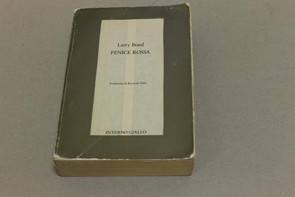 Fenice rossa - Larry Bond - copertina
