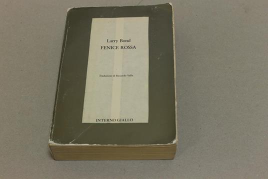 Fenice rossa - Larry Bond - copertina