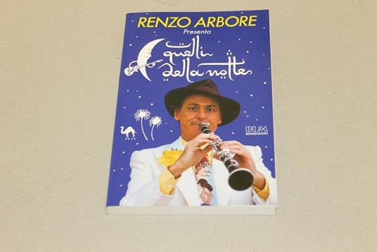 Quelli della notte - Renzo Arbore - copertina