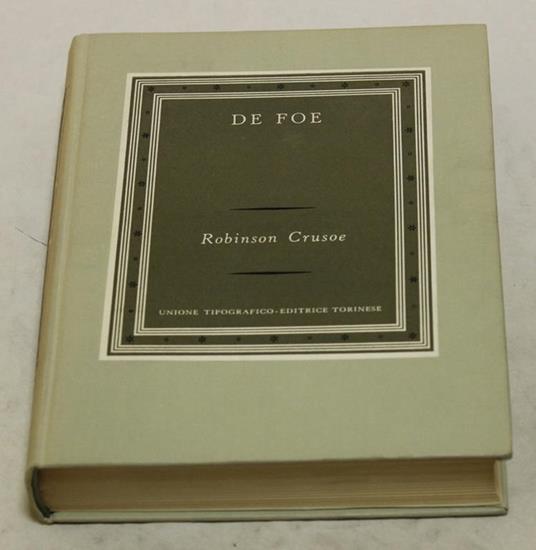 Robinson Crusoe - Daniel Defoe - copertina