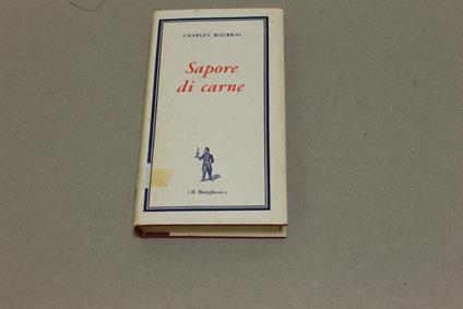 Sapore Di Carne - Charles Maurras - copertina