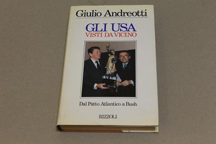 Gli Gli USA visti da vicino - Giulio Andreotti - copertina