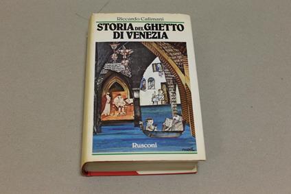 Storia del ghetto di Venezia - Riccardo Calimani - copertina