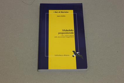 Maledetta proporzionale - Dario Fertilio - copertina