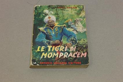 Le Le tigri di Mompracem - Emilio Salgari - copertina