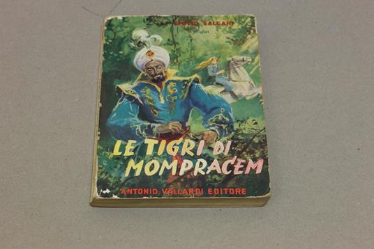 Le Le tigri di Mompracem - Emilio Salgari - copertina