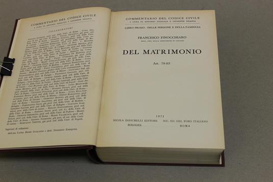 Del matrimonio - Francesco Finocchiaro - 2