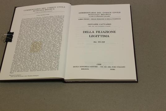 Della filiazione legittima - Giovanni Cattaneo - 2