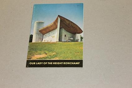 Notre Dame du Haut a Ronchamp - copertina