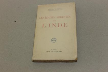 Les Les routes ardentes de l'Inde - copertina