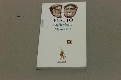 Anfitrione-Menecmi - T. Maccio Plauto - copertina