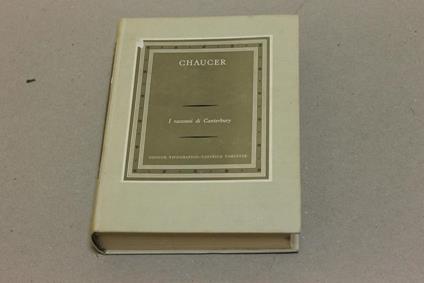 I I racconti di Canterbury - Geoffrey Chaucer - copertina