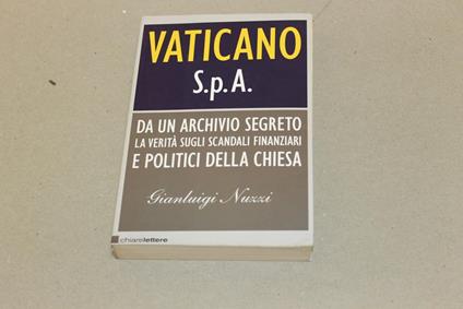 Vaticano S.p.A - Gianluigi Nuzzi - copertina