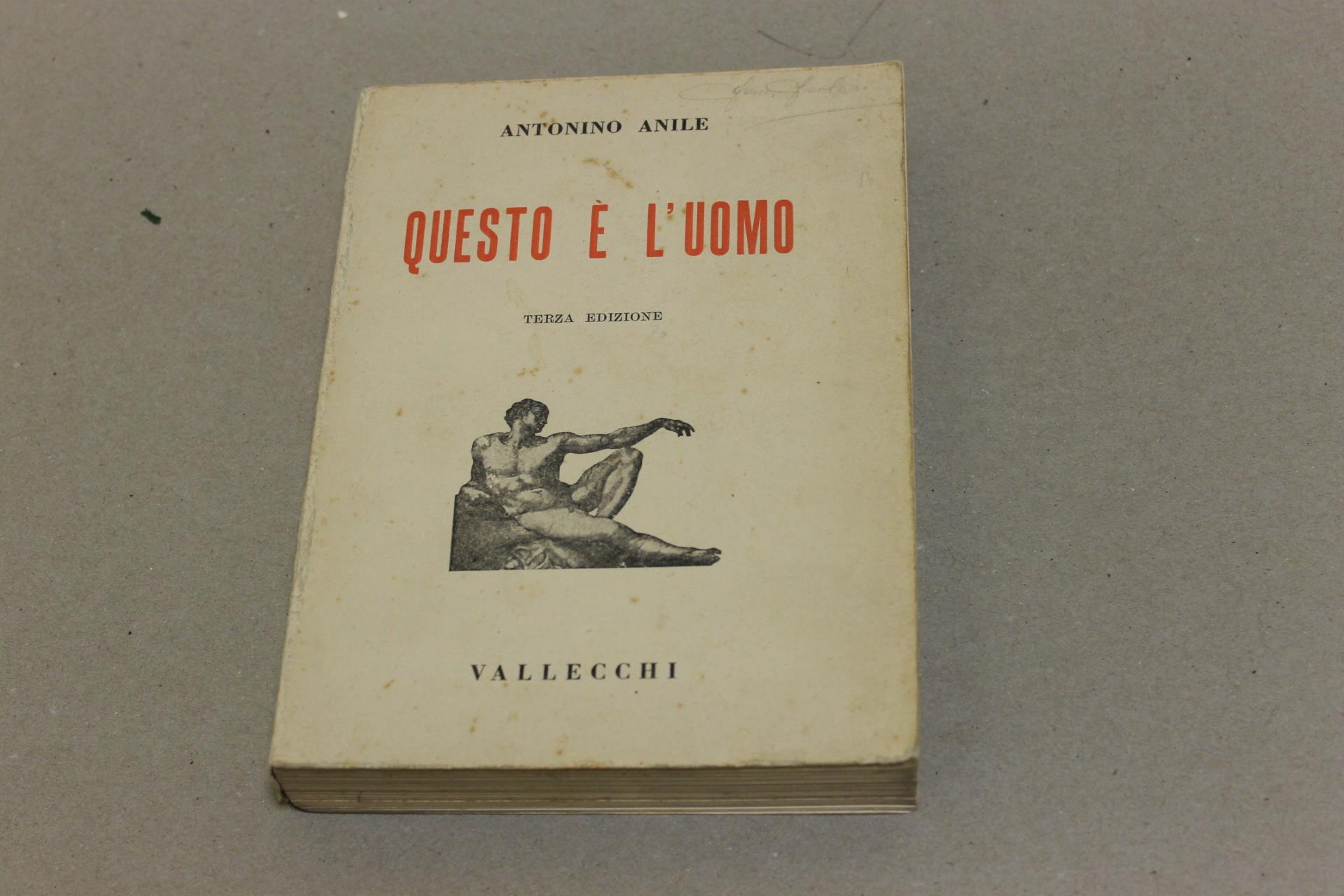 Questo è l'uomo. Il corporeo, lo spirituale, l'umanità