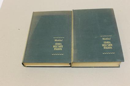 Storia dell'arte italiana - Edoardo Mottini - copertina