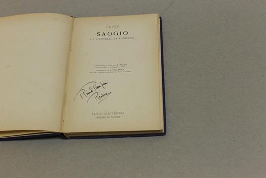 Saggio su l'intelletto umano - John Locke - 2