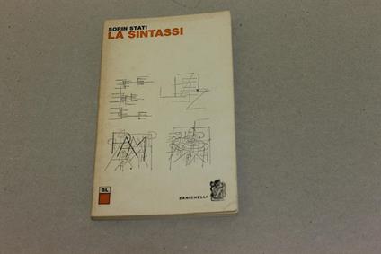 La La sintassi - Sorin Stati - copertina
