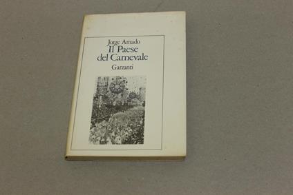 Il Il paese del Carnevale - Jorge Amado - copertina